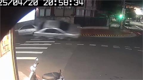 疑服用安眠藥恍神？　肇事駕駛沿路亂撞還肇逃