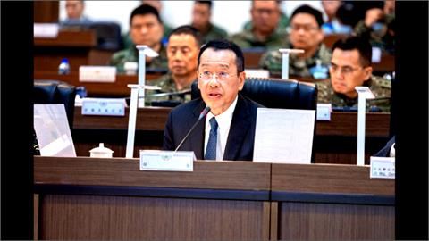 史上首次！美軍將領參加漢光兵推影像曝光　就坐顧立雄左邊
