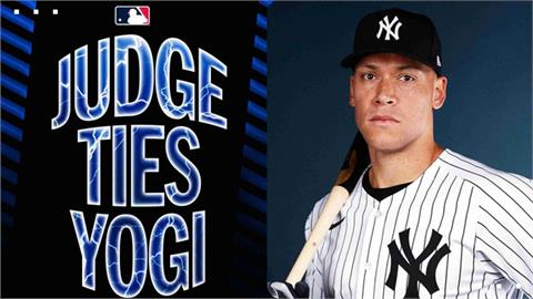 MLB(影)／「法官」連2天開轟！生涯全壘打數躍居洋基前5、刷新68年隊史紀錄