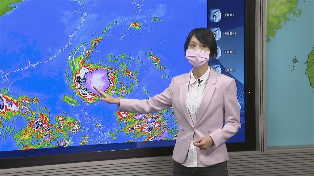 快新聞／熱帶低壓最快今成「尼莎」颱風！氣象局不排除下午發海警