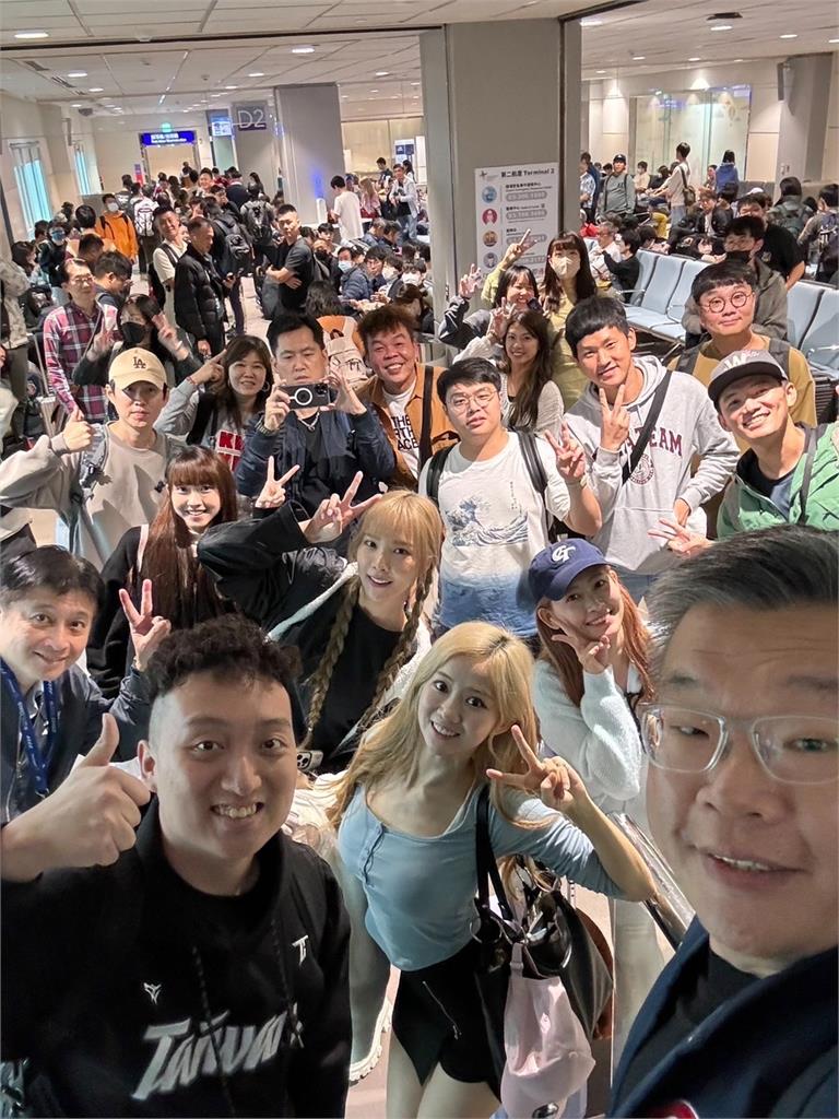 蔡其昌率應援團出發東京　網見"反指標國師"台南Josh！