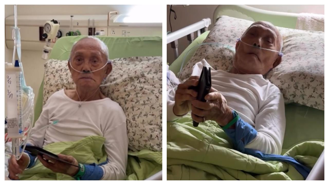 快新聞／96歲阿公住院清醒「第一件事滑手機看賴清德」感動全網　釣出本人獻上祝福