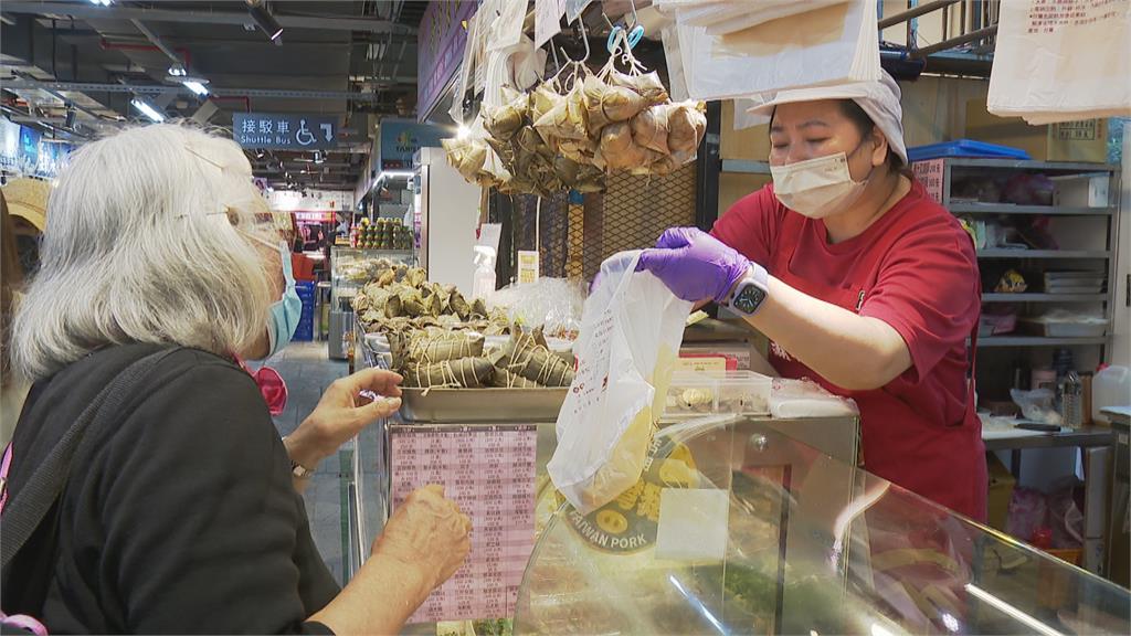 打滿三劑送粽子　南門市場百粽宴逆勢操作