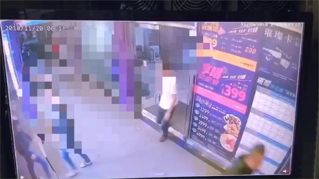 KTV爆口角持刀追殺 男衰遭砍5刀躺血泊