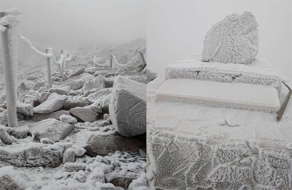 快新聞／玉山、排雲山莊都積雪！　玉管處籲：登山客不要上山