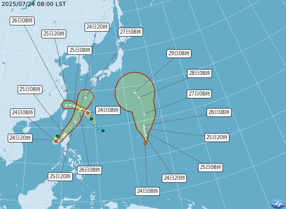 快新聞／雙颱夾擊風雨漸強　北市府籲停止山區與水域暑期活動