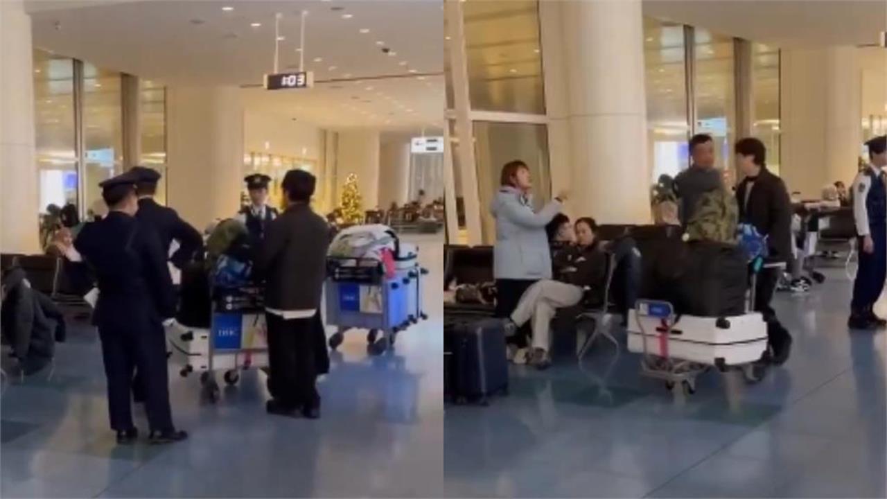 中國大媽羽田機場嗆「台灣是中國」台人超淡定反擊!導火線曝:小粉紅佔20個座位