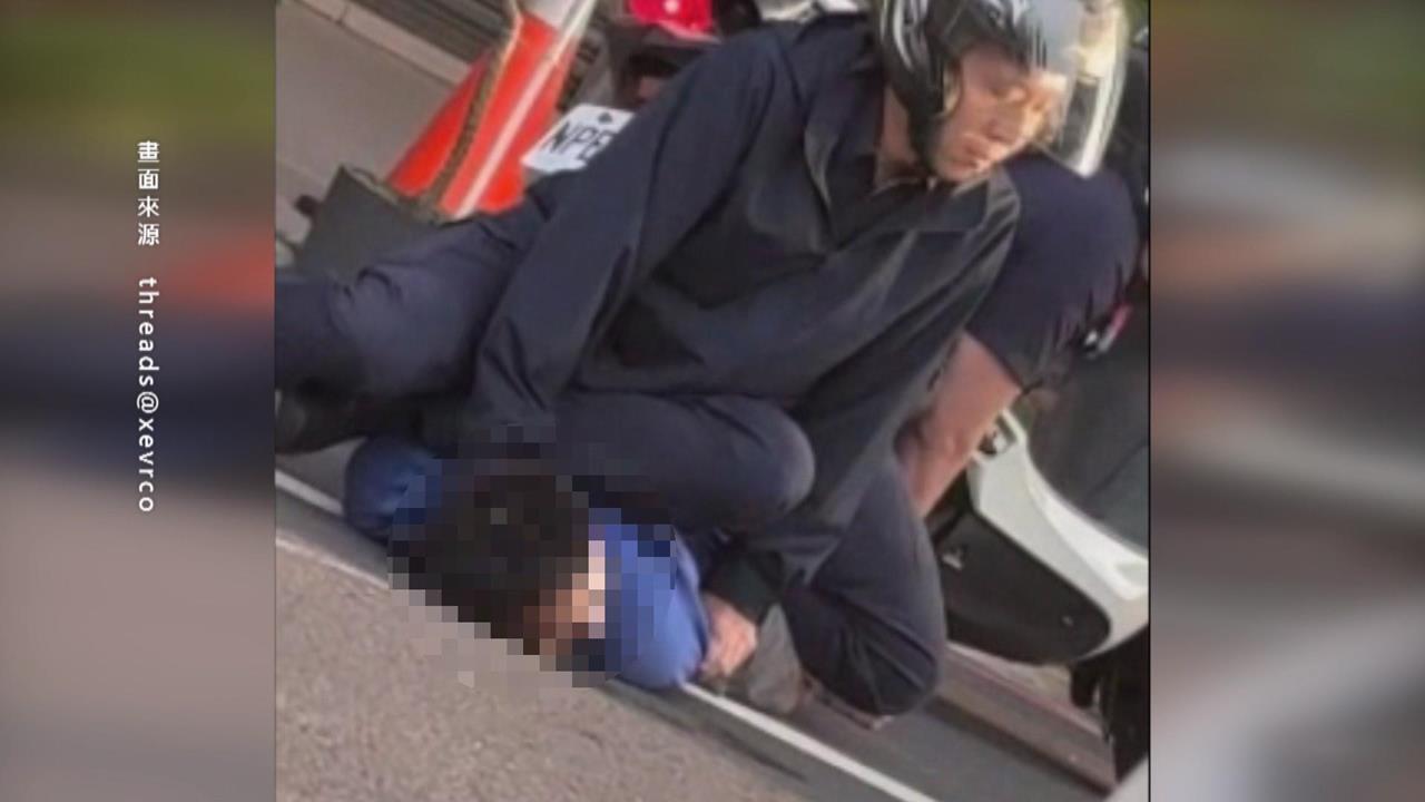 騎士毒駕未戴安全帽還逆向　警攔檢不配合遭壓制