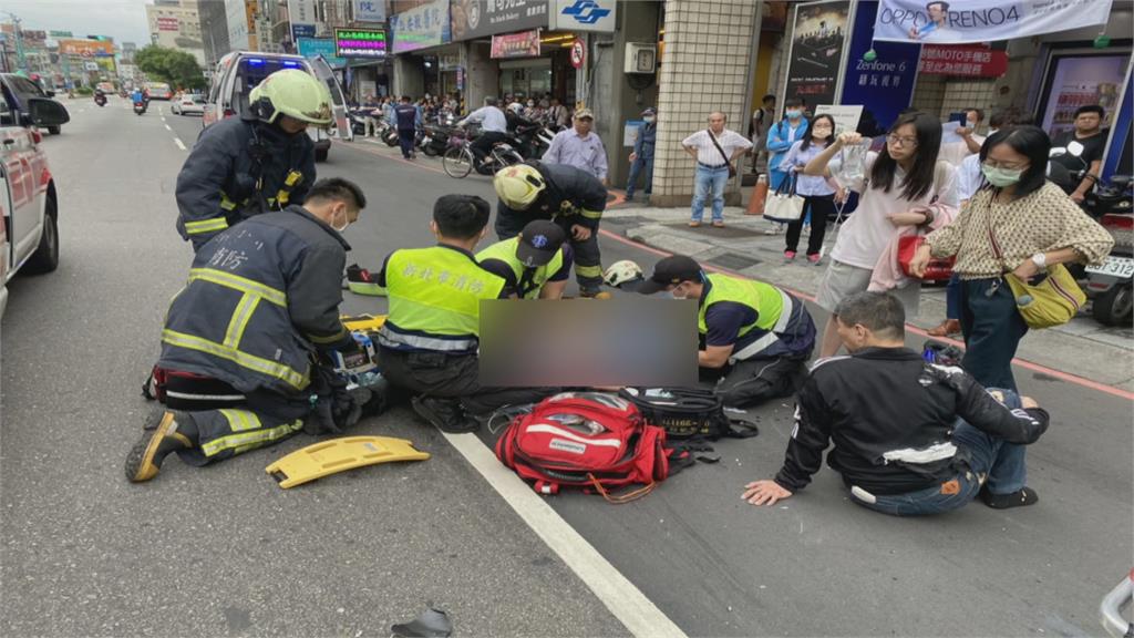 新！八旬老翁開車失控撞 機車乘客送醫不治