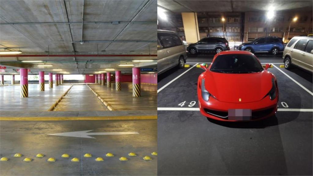 法拉利超跩停車「直接停2格正中間」！網友竟反挺：是在保護大家