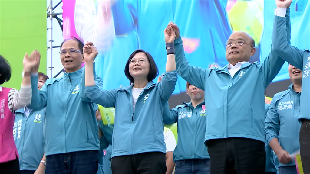 快新聞／蔡英文新北競總成立 霸氣酸對手：支持韓國瑜不需要躲躲藏藏
