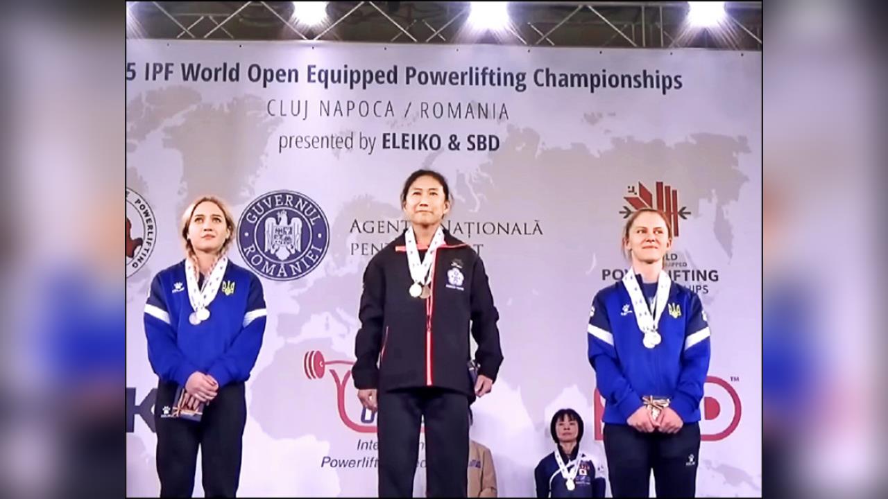 綜合/回歸老本行「健力」一樣超猛!前舉重奧運牌得主陳葦綾世錦賽硬舉奪金