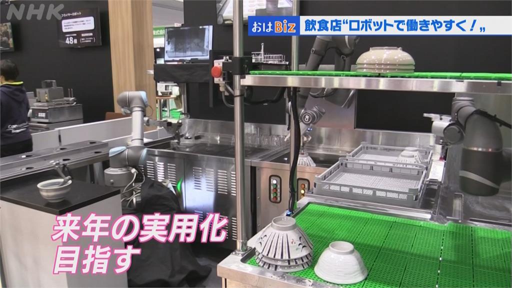 日本邁入超高齡社會　工作機器人解缺工問題