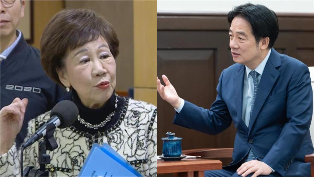再度籲賴專心治國做「全民總統」　呂秀蓮親曝原因：曾建議陳水扁、蔡英文！