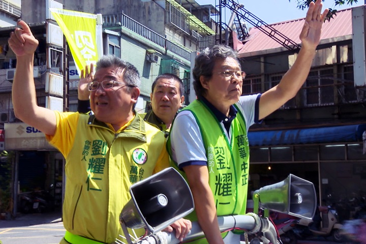 中正萬華區議員7搶4 <em>楊烈</em>幫好友劉耀仁站台