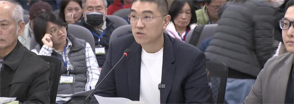 協和電廠四接6次環評初審登場！基隆市長謝國樑現身...場面混亂