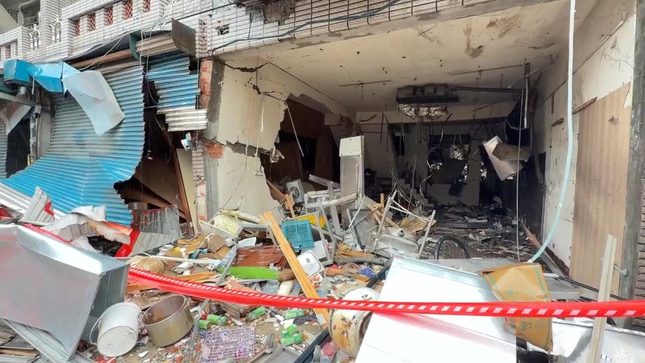 便當店氣爆遭疑警報沒響？瓦斯外洩遇電器火花引爆