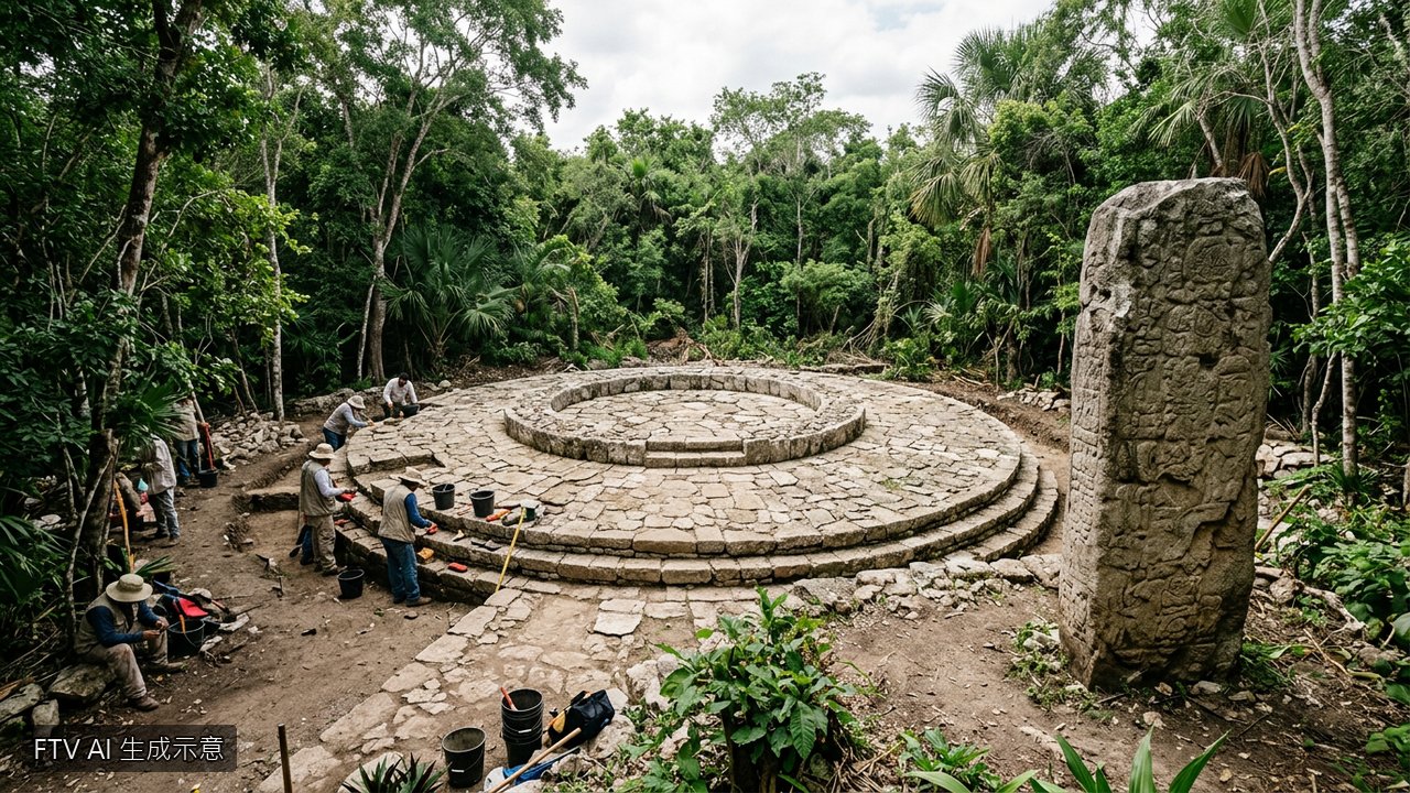 墨西哥驚現「前所未見」古文明遺跡　疑似馬雅文化現蹤