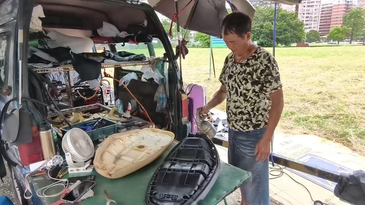 連日大雨！　南部現機車坐墊換新潮　部分道路崩塌急補救