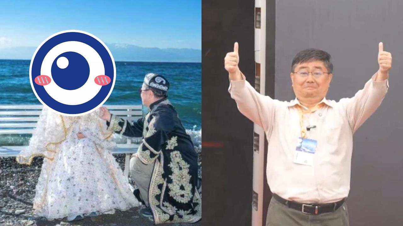 退役少校呂禮詩突喊：此生第二次！人在中國拍婚紗「同框放閃畫面」流出