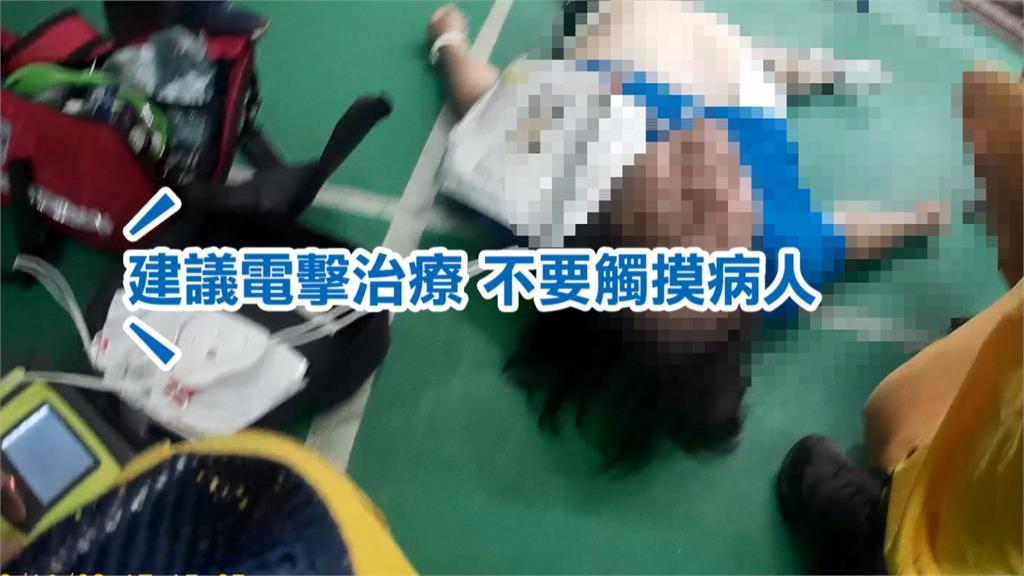 男打羽球胸悶暈倒 線上指揮CPR救回一命