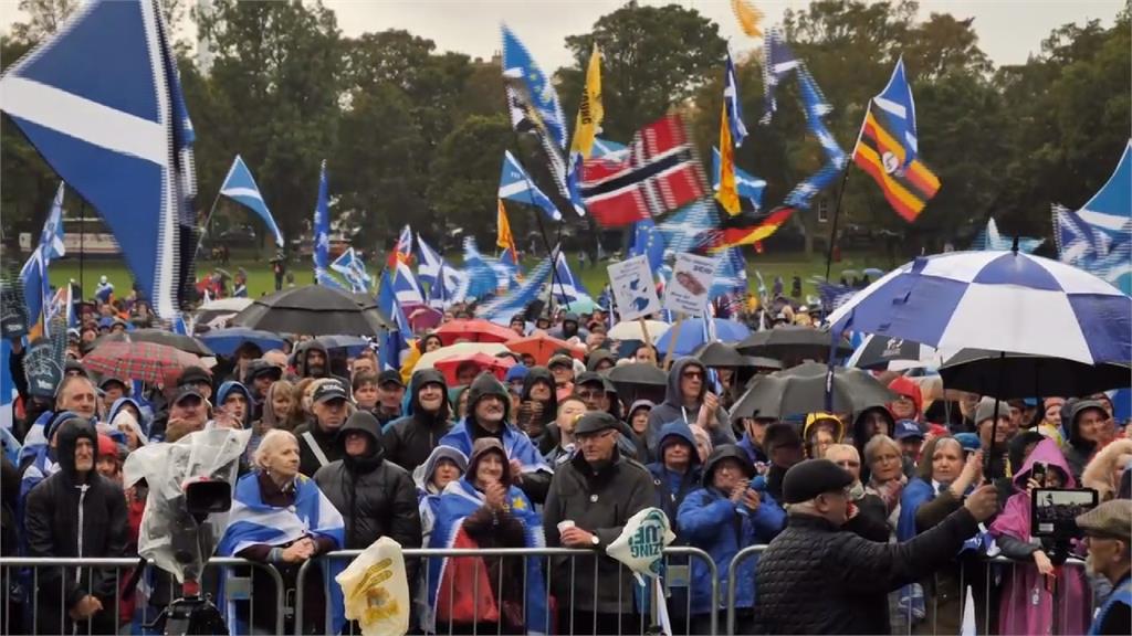 蘇格蘭獨立運動再起 民眾上街宣傳公投