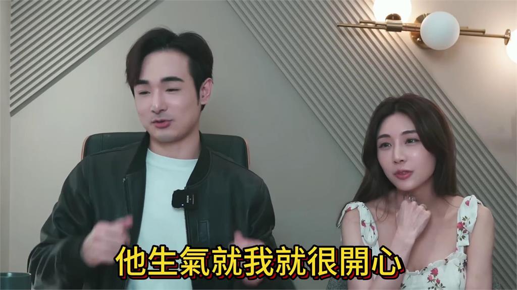 看對方生氣就開心？台男化身屁孩「狂鬧未婚妻」　超甜互動閃瞎網：好不習慣