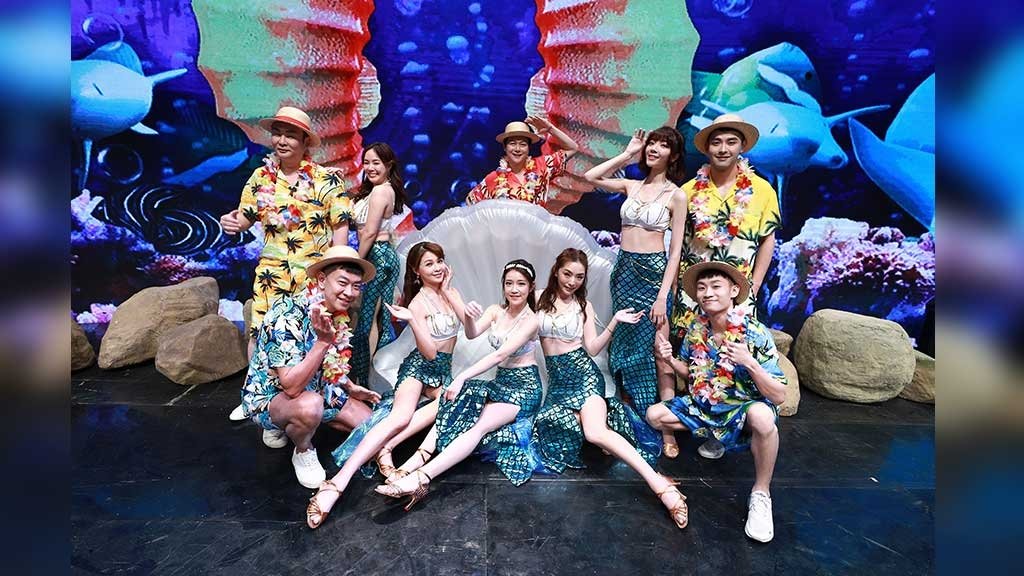 民視第一發發發／女神大秀馬甲線與細白美腿！性感美人魚辣舞迎新年