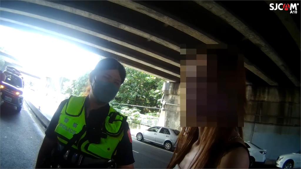 把小黃當行動運毒車？　女乘客被警盤查搜出毒