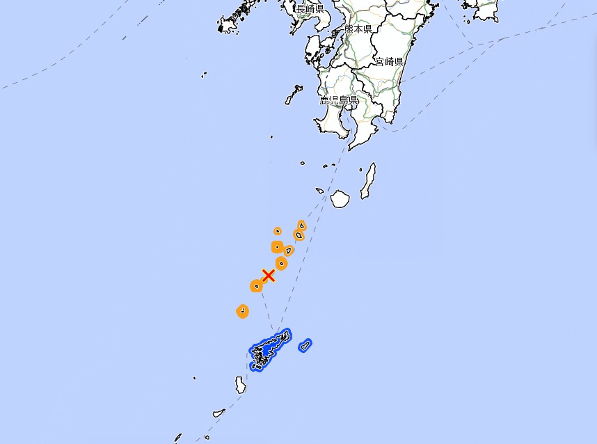 鹿兒島今晨又發生規模5.3地震 　日本氣象廳將召開記者會