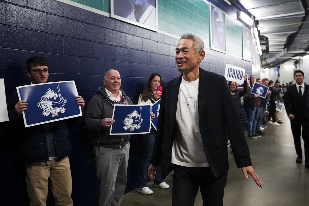 MLB(影)／差一票全票進名人堂　球迷翻一朗「超神投準」喊：不可能沒100%吧