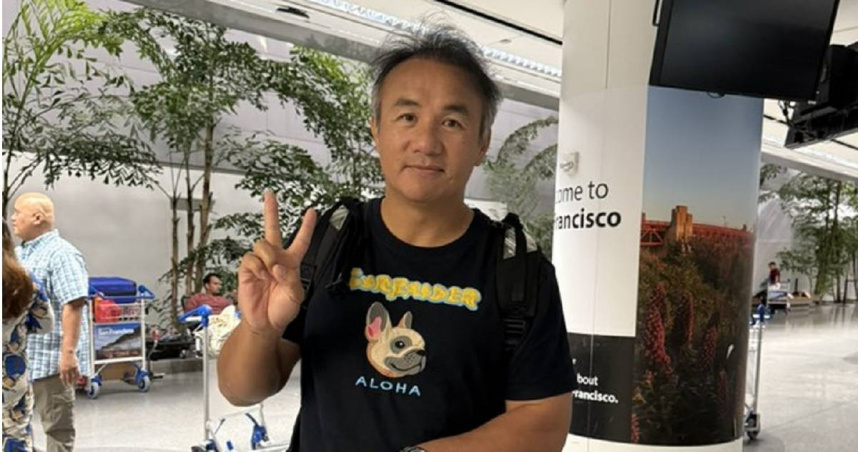 植髮差很大！張泰山過美海關竟遇插曲　網友笑：太有說服力