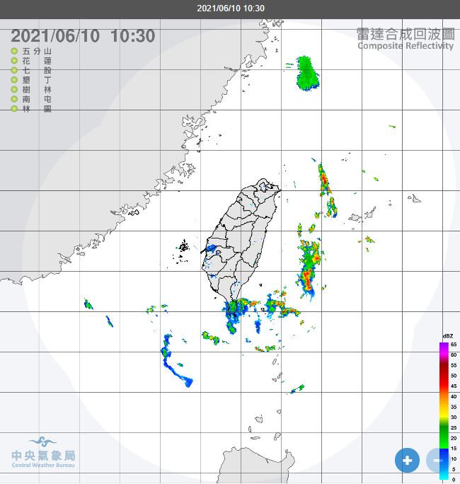 快新聞／鋒面遠離台灣仍在低壓帶內　林嘉愷：西半部山區要注意大雷雨