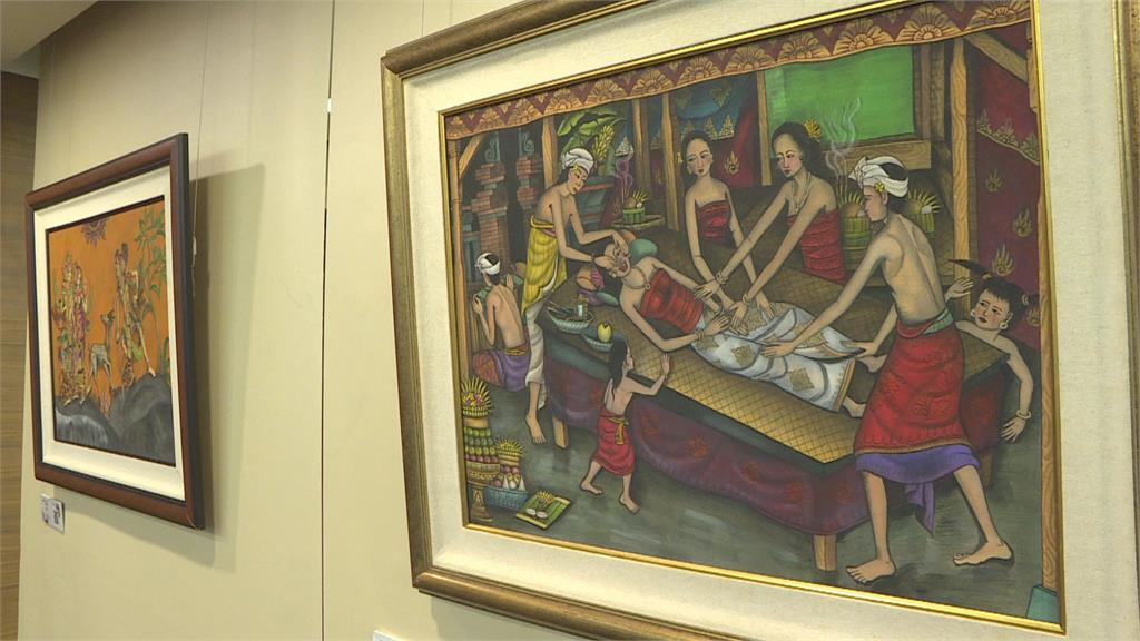 原民文化印象展開幕　畫作融合跨國元素將巡迴校園
