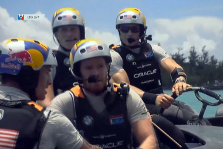 奧運自由車選手踩帆船 助紐西蘭奪冠