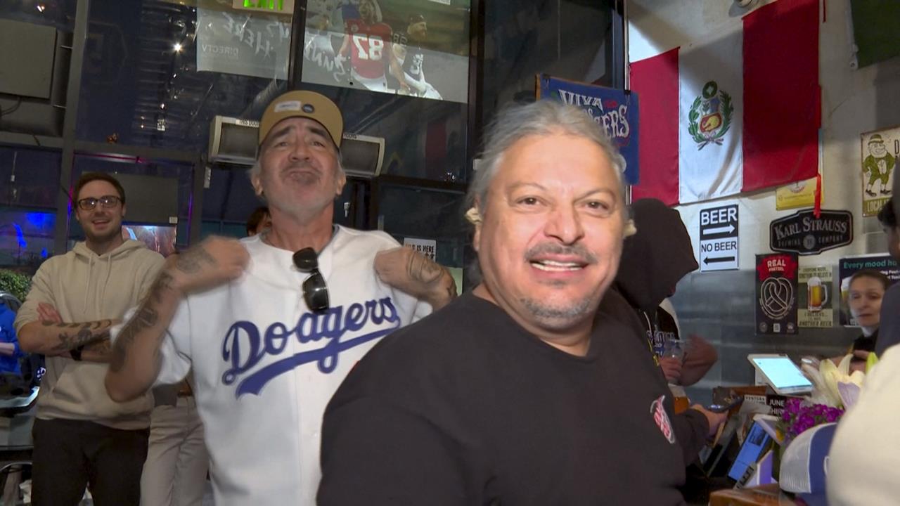 道奇世界大賽冠軍 球迷歡慶嗨過頭7人被捕