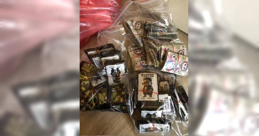 印Labubu提高銷量！　警中山逮毒販扣千包毒咖啡包