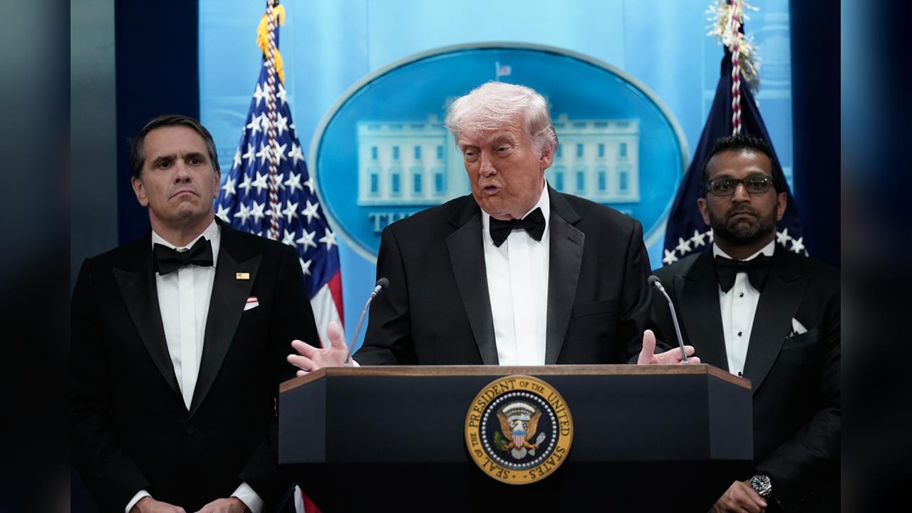 快新聞／白宮記者晚宴遇險！川普曝光槍手影像　籲美國各黨派民眾團結起來