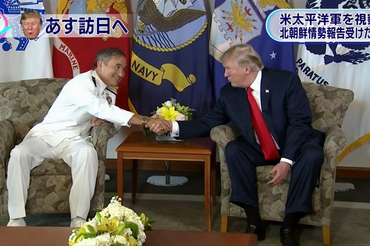 川普警告北京 繼續放任北朝鮮日本恐先動手