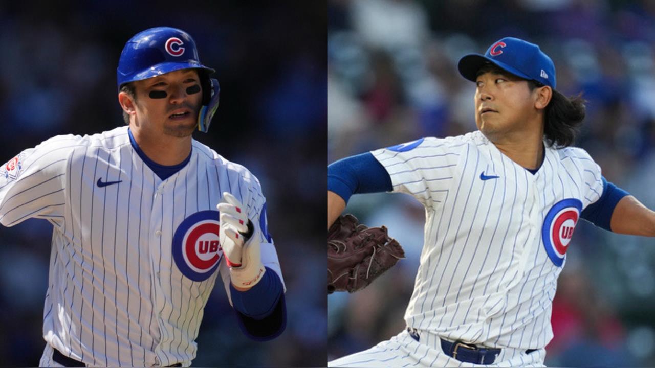 MLB(影)／小熊日本武士聯手發威！今永昇太7局好投＋鈴木誠也開轟送費城人7連敗