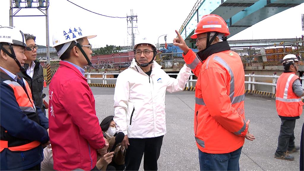 侯友宜視察五股交流道改善工程　完工後將提升地區道路運轉效率