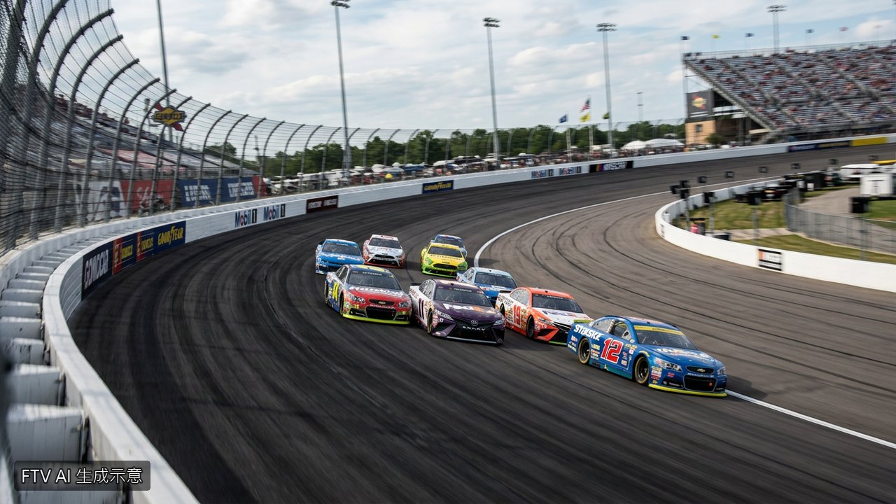 NASCAR伊利諾300排位賽　Joey Logano飆速奪桿位