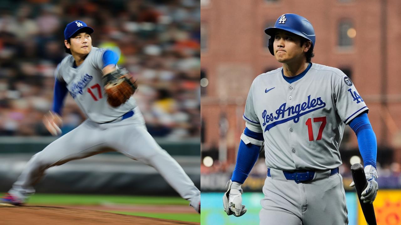 MLB(影)／大谷翔平二刀流出鞘無用！明星終結者挨金鶯再見轟　道奇苦吞4連敗
