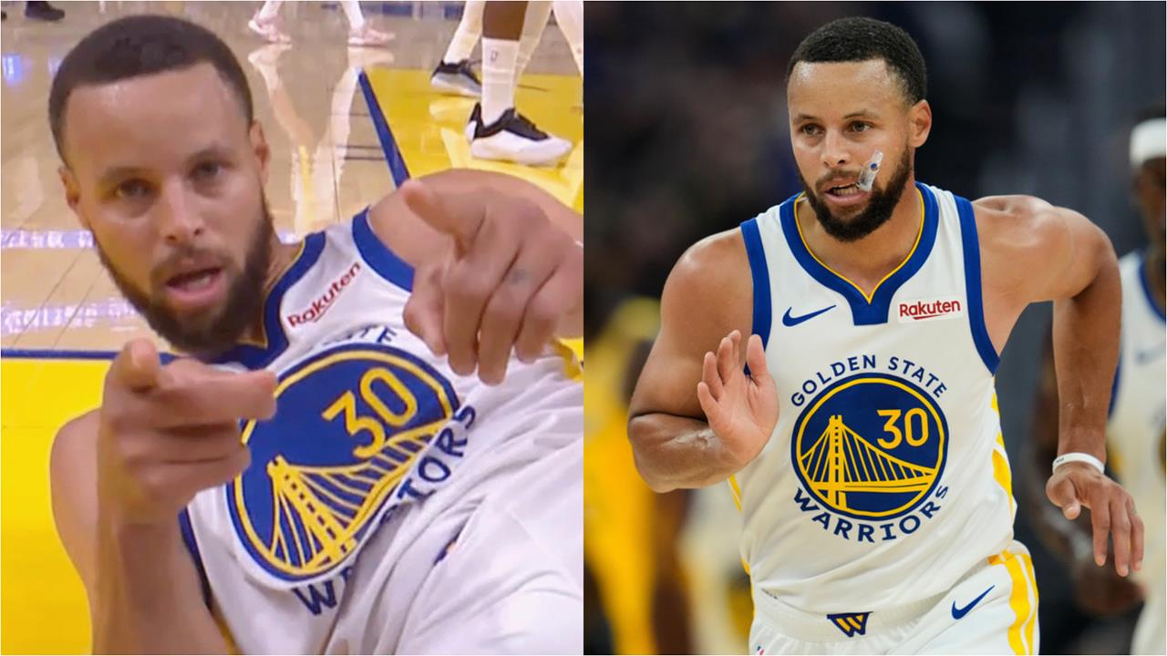 NBA(影)／用迷因圖預告開季！熱身賽首戰進球找鏡頭送新手勢　網大讚：柯瑞回來了