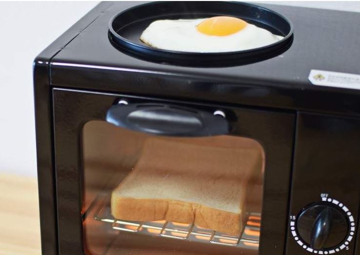 能邊烤吐司邊煎蛋的《一人迷你烤箱》它要是能再聰明一點能泡咖啡的話就更好了