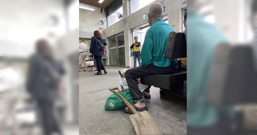 90歲阿公每天帶鏟衝災區！「巨人背影」感動15萬人　網讚：人間菩薩