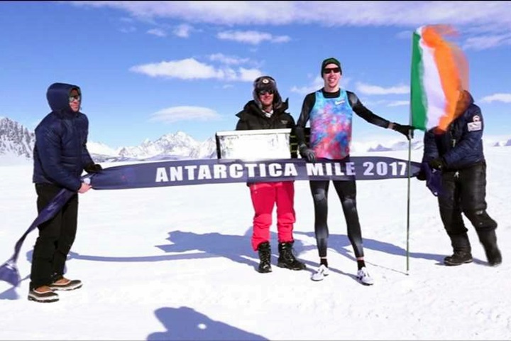 南極1英里賽跑 喘到要命創世界紀錄