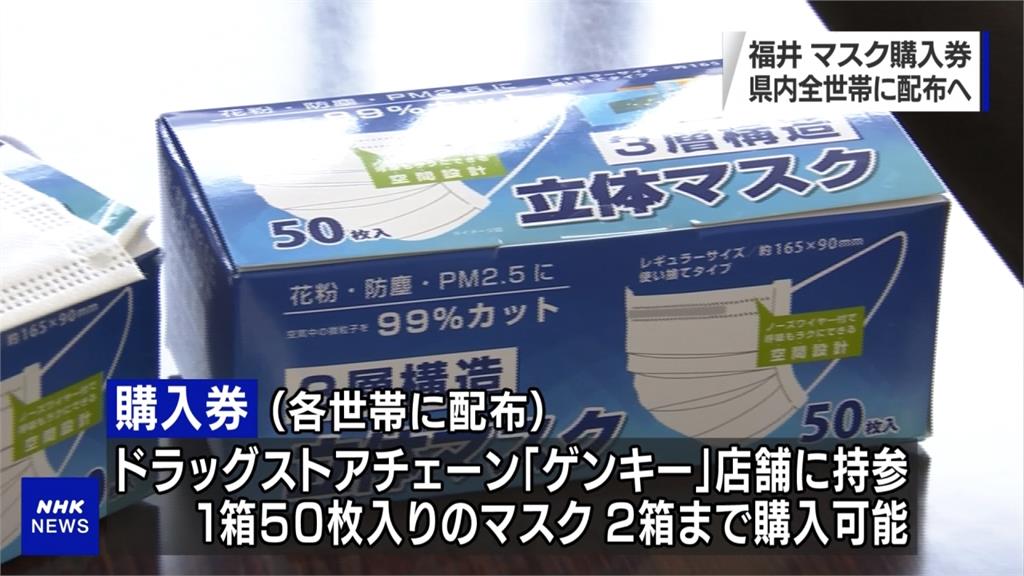 武漢肺炎／日本疫情持續延燒 地方政府推「口罩販售券」