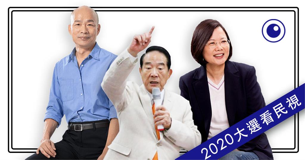 政見實測！如果你參選總統 是蔡英文、韓國瑜，還是宋楚瑜？