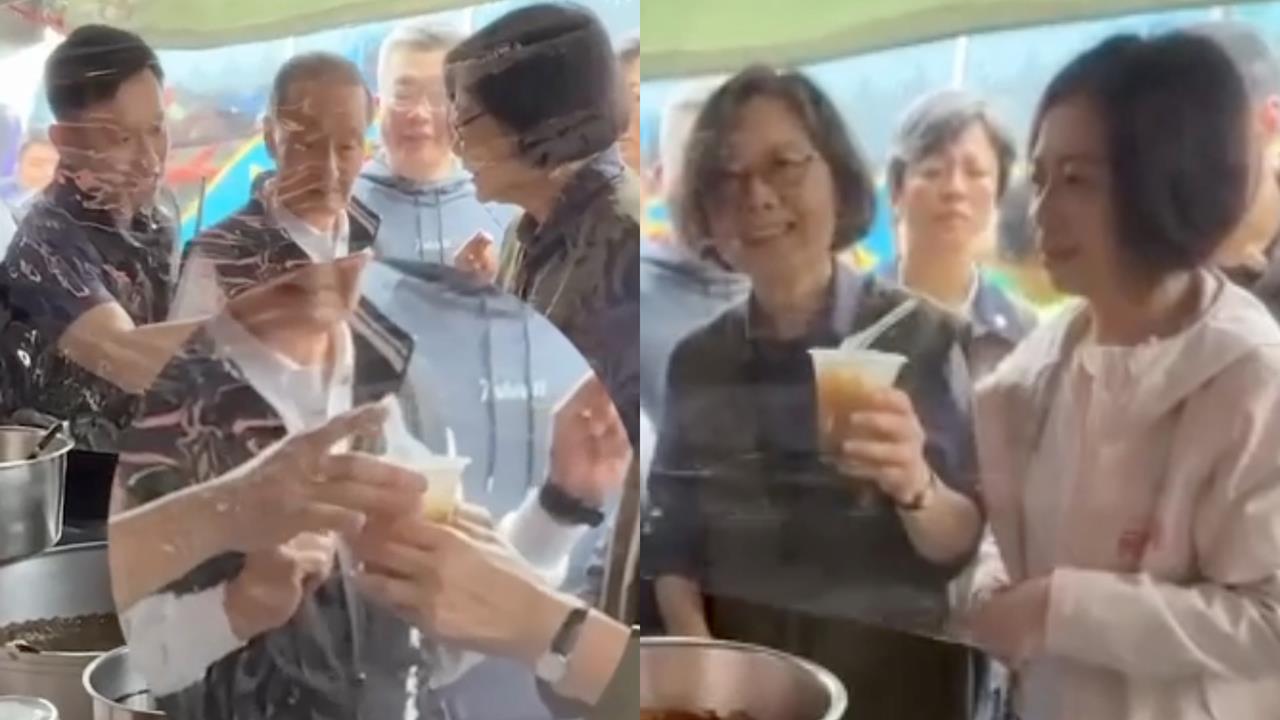 蔡英文「粉圓冰被隨扈搶走」藏隱情？何欣純「目睹全程」鬆口爆內幕